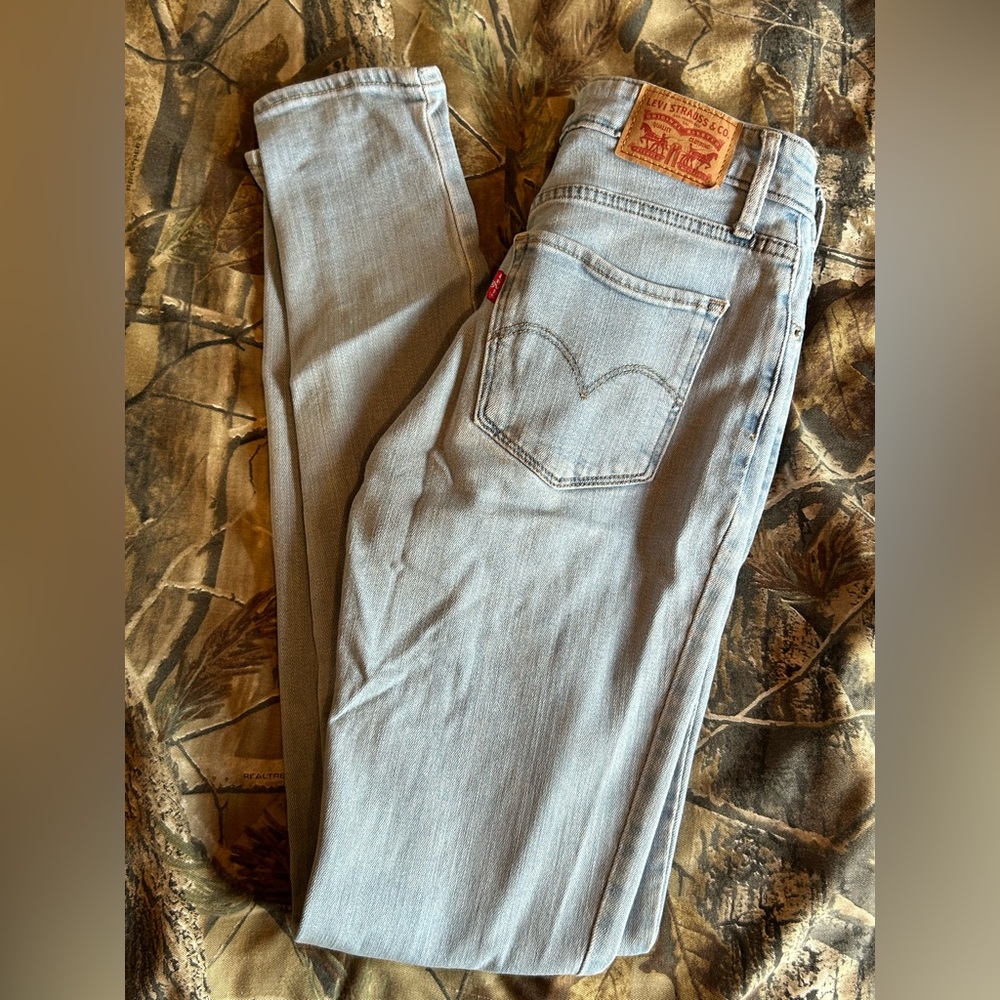 Levi's Women's Gray Straight Leg Jeans